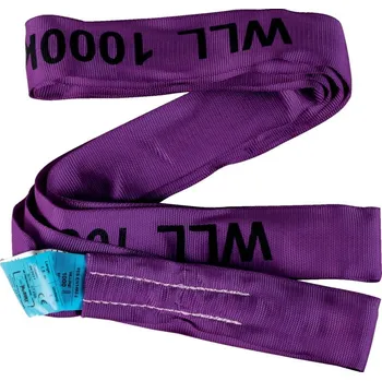 Upínací popruh MC BULL Nekonečný zvedací popruh fialový, 1 t, obvod 1 m