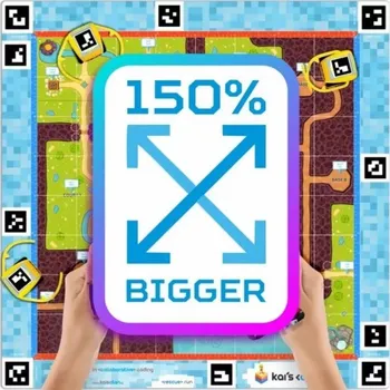 Robot Kai´s Education - Kai´s Clan - AR a VR podložka Rescue Run (XL velikost)