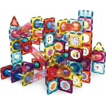 ostatní stavebnice Sada Magnetických Kostek – VELKÉ Snadné Spojování, Nekonečná Zábava!