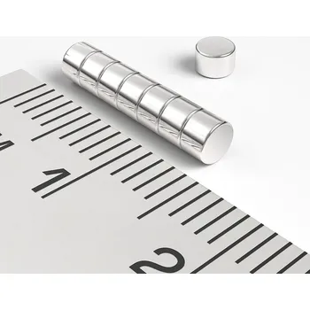 Dekorativní magnet Neodymový magnet válec 3×2 mm - N38