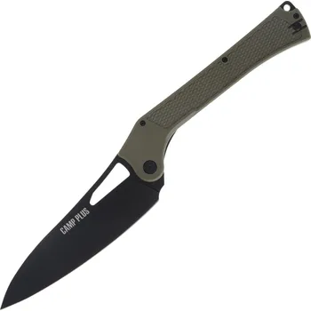 Ontario Camp Plus EDC Linerlock Grn ON4325