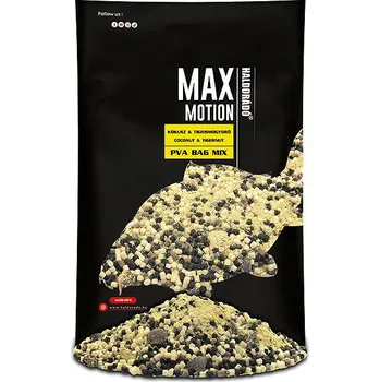 Návnadová surovina Haldorádó Vnadící směs Max Motion PVA Bag Mix 600 g Kokos/Tygří ořech