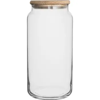 Dóza na potraviny Skleněná dóza Trend Glass Kalle Eco 35685 1,22 l průhledný