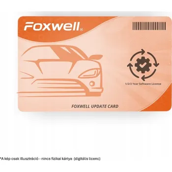 Hudební software Dvouletá licence Foxwell na upgrade i70TS /i70TS II /i70 Pro | digitální produkt
