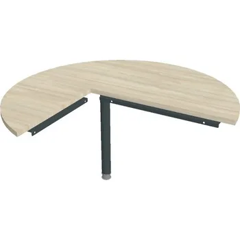 Psací stůl Stůl jednací pravý - CP 22 P N - AKÁT , ČERNÁ Ral 9005