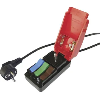 Cliff CL1860 měřicí adaptér, úhlová zástrčka s ochranným kontaktem - rychlospojka