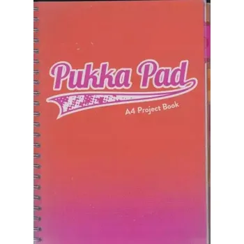 Sešit Sešit A4 s mřížkou Pukka Pad, 100 listů