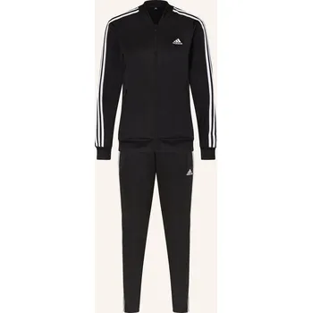 Adidas Dámská Tréninková Souprava, černá / bílá, 42