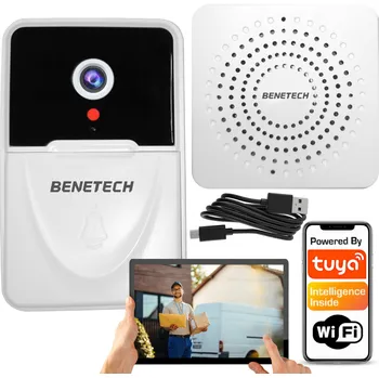 IP kamera Dveřní zvonek s kamerou a WiFi zvoněním TUYA PD-120