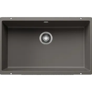 Granitový dřez Blanco ROTAN 700-U je moderní podomítkový dřez vyrobený z odolného materiálu Silgranit. Díky prostorné míse a elegantnímu designu nabízí tento dřez funkčnost i styl. Dřez ROTAN je ideální pro ty, kteří hledají kvalitní a vizuálně atraktivní dřez do své ku
