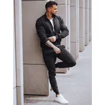 BASIC Černá pánská teplákovka s mikinou na zip