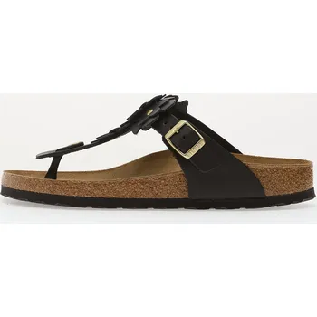 Dámská obuv Tenisky Birkenstock Gizeh Flower Leather Women Black EUR 37
