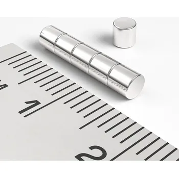 Dekorativní magnet Neodymový magnet válec 3×3 mm - N38