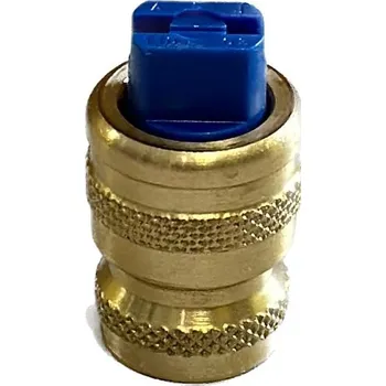 Mosazný držák s tryskou SF110-03 modrá