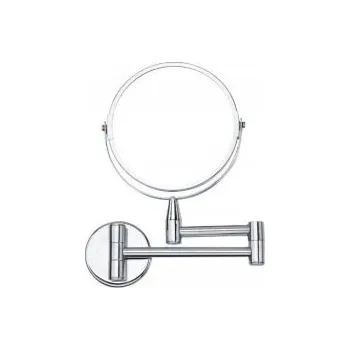 Zrcadlo Zrcadlo výsuvné do koupelny chromové 28cm