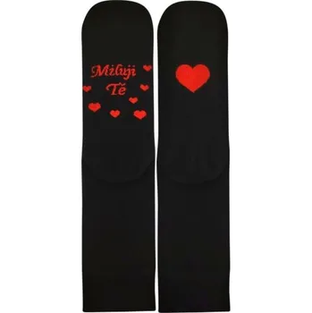 Pánské oblečení LONKA valentýnské ponožky Darling 1