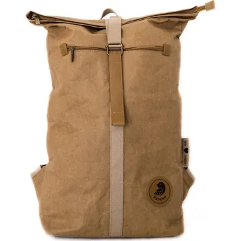 Městský batoh Papero Bags Papírový rolovací batoh Cougar Mini Hnědá