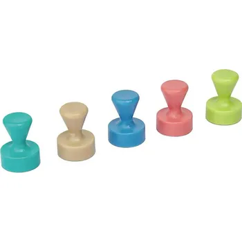 Kancelářský nábytek Maul magnet 6168499 (Ø x v) 12 mm x 16 mm kuželka růžová, Atlantic Blue, tyrkysová, citrusová, Sahara 10 ks 6168499