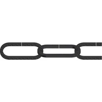 Tažné lano dörner plus helmer 153321 dekorativní řetěz černá ocel 10 m