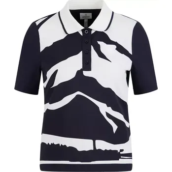 Dámské tričko Dámské polo tričko Sportalm Canberra 250355 Dark Deep Water