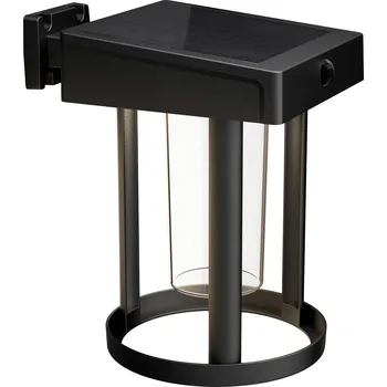 Stojací lampa Philips LED Camill 8720169263932 venkovní solární nástěnné osvětlení s PIR senzorem LED 1.4 W černá