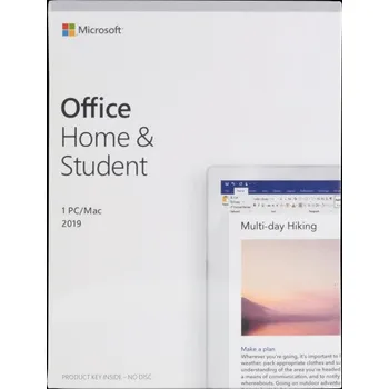 Software Microsoft Office 2019 Home & Student (pro domácnosti) CZ - Jazyk CZ/SK