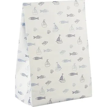 Balící papír Ib Laursen Papírový sáček Sea 28,5 cm – 5 ks