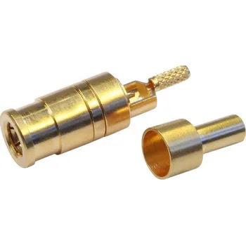 Elektrická zásuvka Telegärtner 100024882 100024882 SMB konektor zásuvka, rovná 50 Ω 1 ks