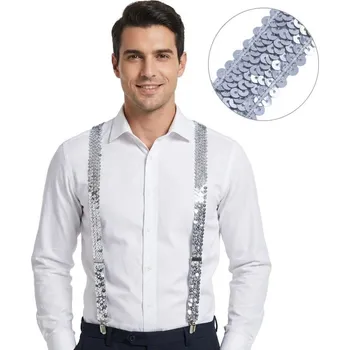 Šle kšandy s flitry stříbrné