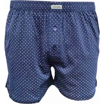 Pánské spodní prádlo Pánské trenýrky Andrie PS 5889 Modré XXL Modrá