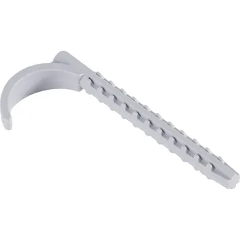 Stahovací páska Jäger Direkt 743120 držák kabelu 743120 Průměr kabelového svazku (rozsah) 8 mm (max) pro zástrčnou montáž do zdiva, bez obsahu halogenů , bez silikonu, UV