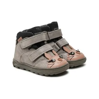 Dámská obuv Mrugała Kotníková obuv ANDY 6180/4-84 Stříbrná 24