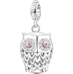 Rosato Stříbrný přívěsek Sovička se zirkony Storie RZ002R + 2 měsíce na vrácení zboží