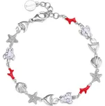 Rosato Stříbrný náramek s přívěsky Mořské plody Into the blue RZIB11 + 2 měsíce na vrácení zboží
