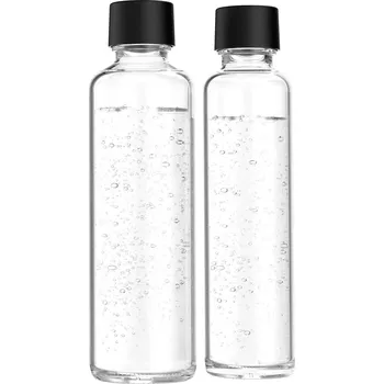 Výrobník sody Sodapop plynová láhev čiré sklo