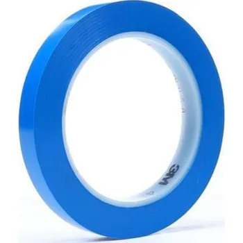 Výstražná páska Páska pro vyznačení průchodu Pryž, Modrá PVC 19mm, délka: 33m 471 3M