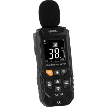 Hlukoměr PCE Instruments hlukoměr datový záznamník 30 - 130 dB 20 Hz - 12500 Hz