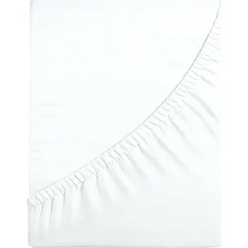 Prostěradlo Prostěradlo Jersey Delux - bílé 60x120 s gumou, Polský výrobek