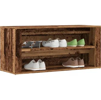 Botník Botník VidaXL 100 x 35 x 45 cm, odstíny hnědé