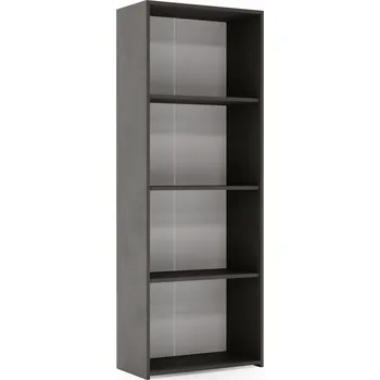 Knihovna Regál Kobi 60 x 30 x 160 cm šedý