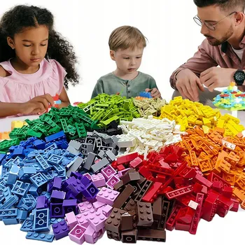 ostatní stavebnice STAVEBNICE STAVEBNICE CIHLY GIGANTICKÁ SADA XXL KONSTRUKČNÍ 1500 dílů