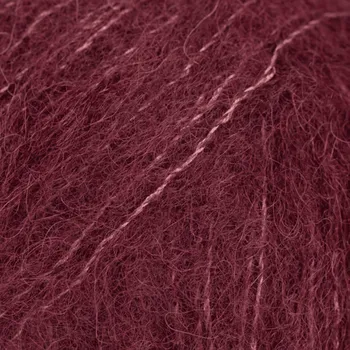 Příze DROPS Brushed Alpaca Silk 44 – švestka
