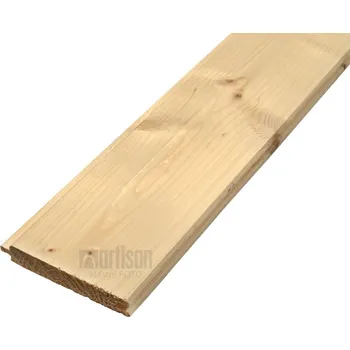Stavební materiál Palubky obkladové 19x121x3000 KP - smrk, kvalita BC, bez zadní