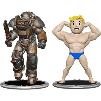 Fallout Mini Figurky 2-Pack Set E Raider & Vault Boy (Silný) 7 cm