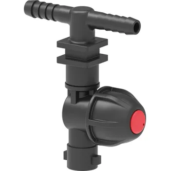 Držák na zahradní hadici Držák trysky na hadici 1/2" průchozí s protiodkape