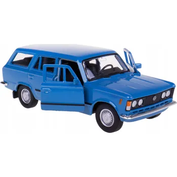 autíčko FIAT 125P KOMBI MODEL KOVOVÝ WELLY 1:34/39 MODRÝ