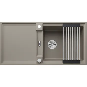 Granitový dřez Blanco ADIRA XL 6 S je moderní podomítkový dřez vyrobený z odolného materiálu Silgranit. Díky mimořádně velké XL míse a praktickému odtoku nabízí tento dřez vysokou úroveň pohodlí a funkčnosti. Přiloženou mřížku ADIRA lze použít k vytvoření horní úrovně n