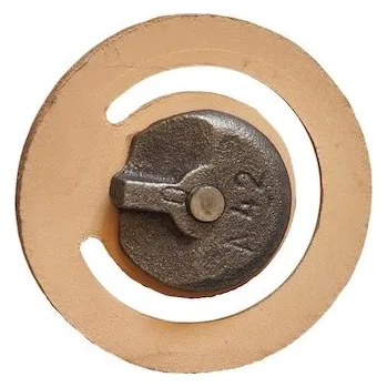 Zahradní technika Kovoplast Klapka s přítěží LILA