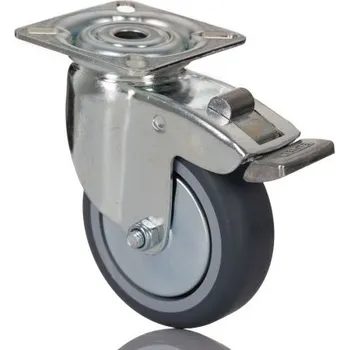 Pojezdové kolečko Kolečko Brzděné otočné 2477PJO075P40PFP 75kg Tente