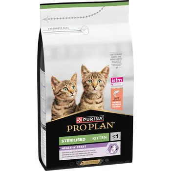 Krmivo pro kočku 4x1,5kg PURINA PRO PLAN Sterilised Kitten Healthy Start Salmon granule kočka